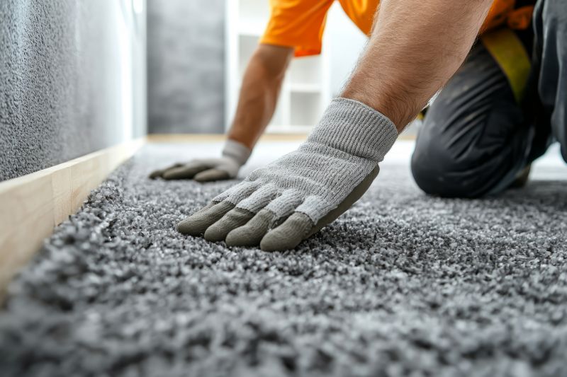 Basement Carpet Stretching in Roswell, GA