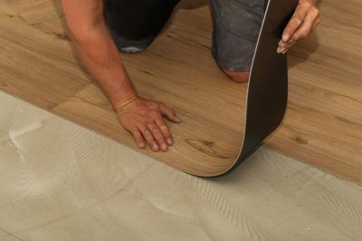 Sheet Linoleum Installation in Plano, TX
